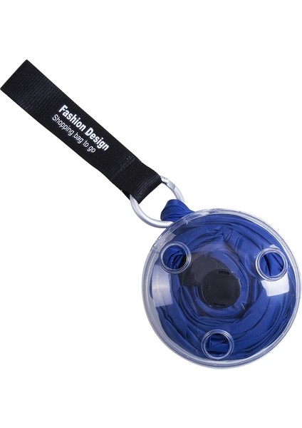 Torbalı Tote Yeniden Kullanılabilir Katlanır Karabina Alışveriş Çantası Kırmızı (Yurt Dışından)