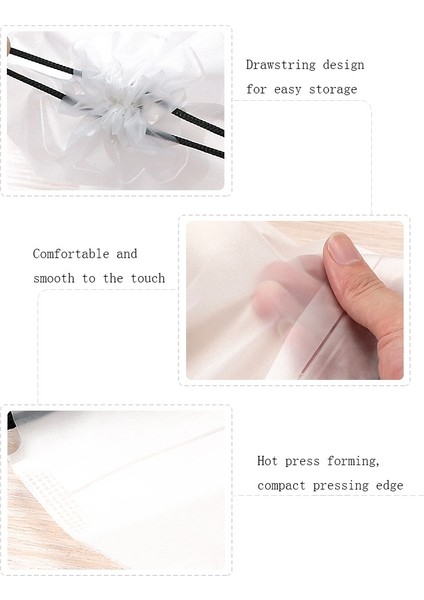 50 Adet Pe Büzgülü Çanta, Özellikler: 25X35Cm Şeffaf (Yurt Dışından) fırsatları