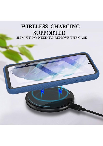 Samsung Galaxy S21 Fe 5g Için Şeffaf Shockproof Bumper Yerleşik Ekran 360 Tam Koruma Kapaklı(Yurt Dışından) fırsatları