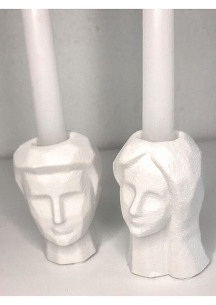 Blanj Couple 2'li Şamdan Mumluk fiyatları