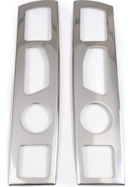Fiat Ducato Krom Stop Çerçeve 2 Parça 2006-2014 Paslanmaz Çelik