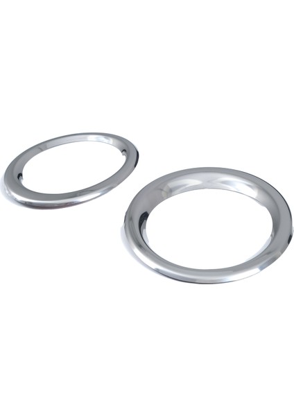 Nissan Qashqai J10 Krom Sis Çerçevesi 2 Parça 2010-2014 Arası Paslanmaz Çelik