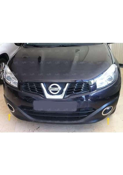 Nissan Qashqai J10 Krom Sis Çerçevesi 2 Parça 2010-2014 Arası Paslanmaz Çelik fiyatları
