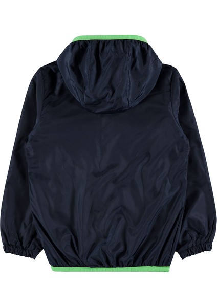 Erkek Çocuk Kapüşonlu Yağmurluk 10-13 Yaş Lacivert modelleri