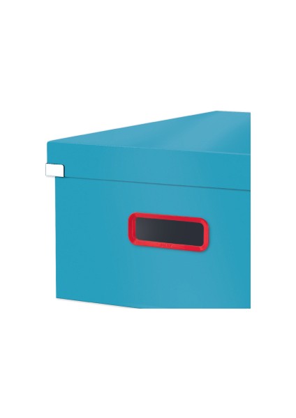 Click & Store Cosy Büyük Boy Saklama Kutusu Mavi