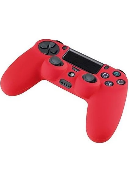 Ps4 Controller Dualshock Silikon Kol Kılıf Kırmızı