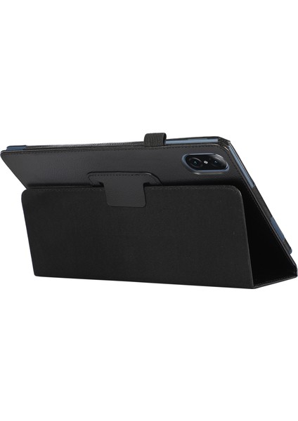 Litchi Doku Deri Kılıf Onur Tablet V7 Pro (Yurt Dışından)