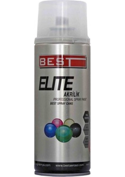 Akrilik Elite 9320 Kırmızı Sprey Boya 400 ml