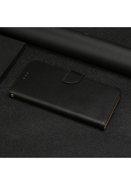 Samsung Galaxy A42 Için Deri Deri Darbeye Dayanıklı Telefon Kılıfı - Siyah (Yurt Dışından) modelleri