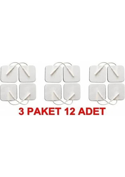 Tens Pedi Yapışkanlı Elektrod 5 X5 cm 3 Paket