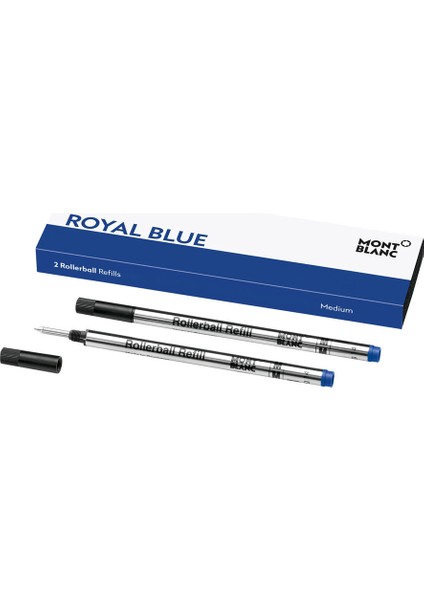 2 Roller Kalem Refili Medium Royal Blue 128233