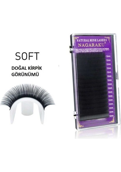 Ipek Kirpik C Kıvrım 0,10 Kalınlık - 11MM Uzunluk