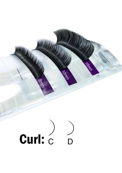 Ipek Kirpik C Kıvrım 0,10 Kalınlık - 11MM Uzunluk