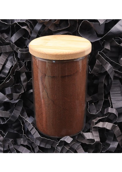 2'li Siyah Mat Fincan Takımı & Cam Cezve & Cam Kavanoz Türk Kahvesi Hediye Seti fırsatları