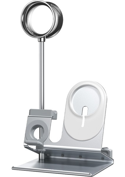 5'i 1 Arada Çok Işlevli Kulaklık Depolama Braketi Gümüş (Yurt Dışından)