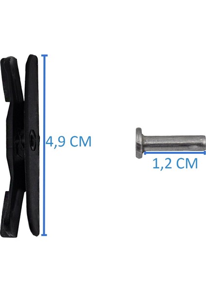 Renault 19,megane,clio Için Cam Denge Plastiği - Perçinli-4'lü modelleri