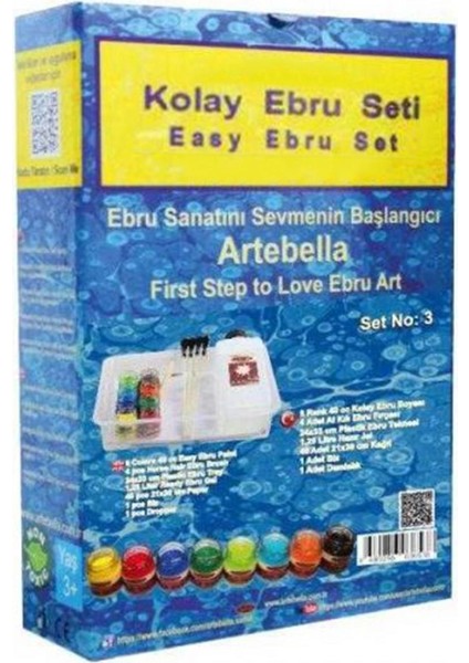 Artebella Kolay Ebru Seti No - 3