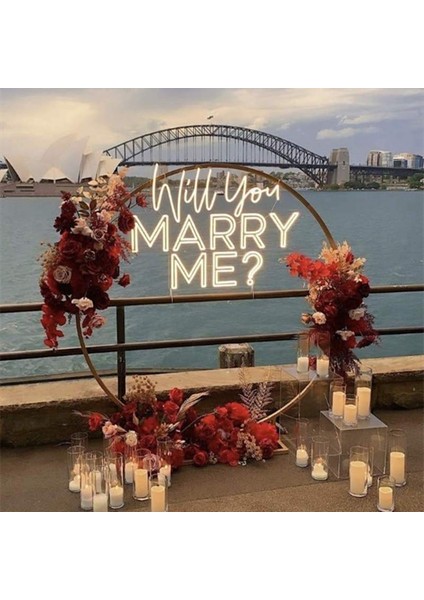Will You Marry Me Neon LED