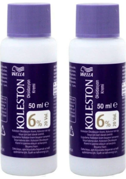 Sıvı Peroksit 6 20 Volume 50 Ml X 2 Adet