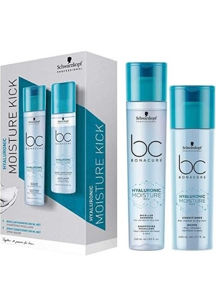 Bc Hyaluronic Moist Kick Set Micellar Shamp.250ml+Cond.200ml