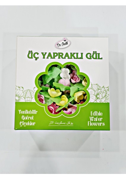 Gofret Gül Yapraklı 3 Yaprak