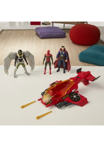 F4434 Spidey Kaçış Jeti, Spider-Man No Way Home +4 Yaş modelleri