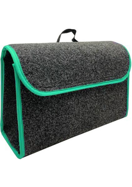 Bagaj Çantası Bagaj Düzenleyici Orta Boy Yeşil Kenar