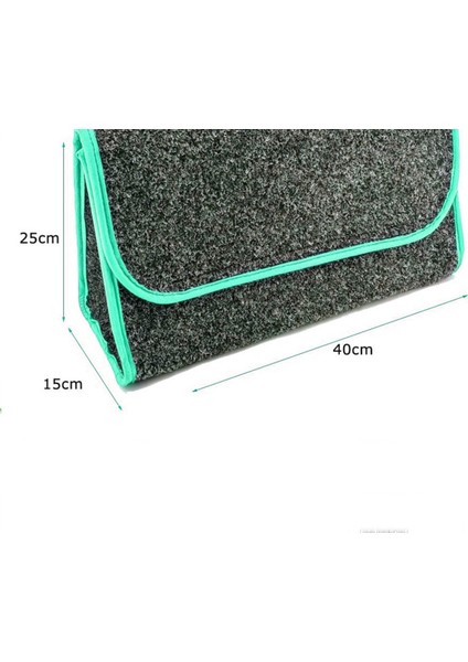 Bagaj Çantası Bagaj Düzenleyici Orta Boy Yeşil Kenar fırsatları