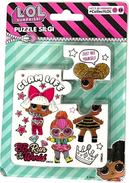 Puzzle Silgi 6'lı