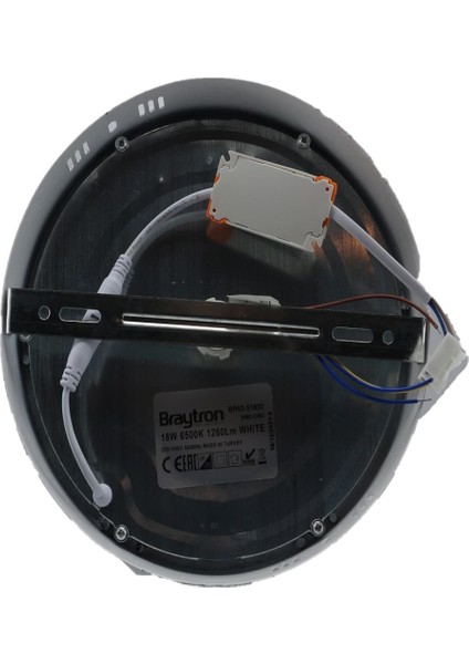 Sensörlü Sıva Üstü Slim LED Panel 18 W Beyaz Işık BP03-51830 Braytron