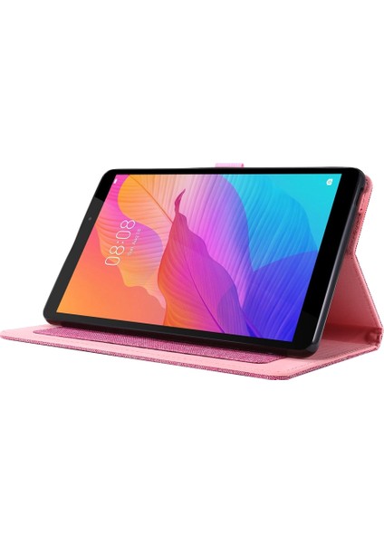 Huawei Matepad T 8 Kumaş + Tpu Düz Koruyucu Kılıf Için (Yurt Dışından) fırsatları