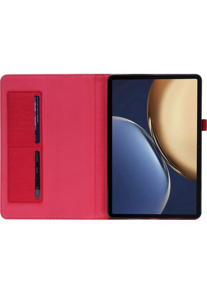 Tpu + Kumaş Pu Deri Tablet Kılıf Onur Tablet V7 Pro (Yurt Dışından)