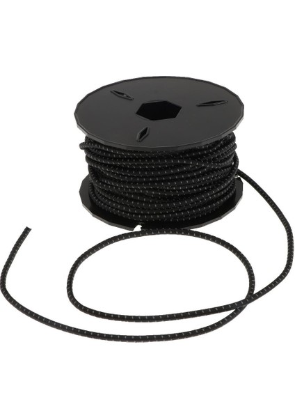 Premium 3mm Deniz Sınıfı Bungee Şok Streç Kordon Kravat Aşağı Streç Bant Dıy - Siyah (Yurt Dışından) fiyatları