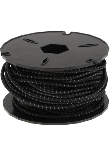 Premium 3mm Deniz Sınıfı Bungee Şok Streç Kordon Kravat Aşağı Streç Bant Dıy - Siyah (Yurt Dışından) fırsatları