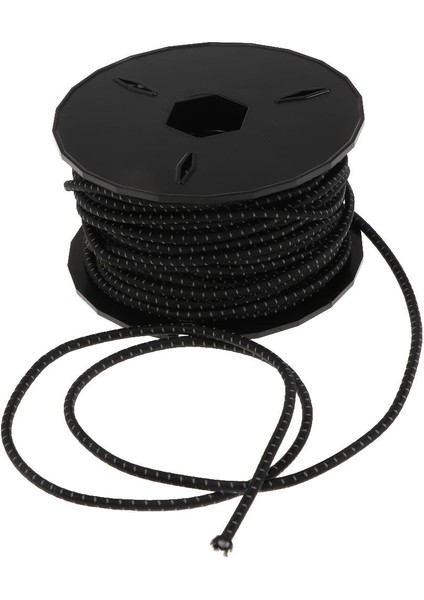 Premium 3mm Deniz Sınıfı Bungee Şok Streç Kordon Kravat Aşağı Streç Bant Dıy - Siyah (Yurt Dışından) indirimleri