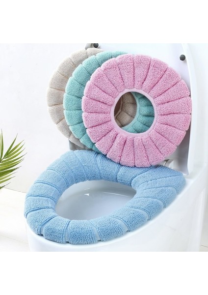 Kalınlaşmış Tuvalet Yastık Kış Yumuşak Yıkanabilir Ortak Iskandinav Tuvalet Koltuk Pedleri Ev Banyo Lavabo Yastık Tuvalet Set (Yurt Dışından) fiyatları