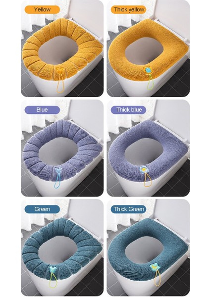 Kalınlaşmış Tuvalet Yastık Kış Yumuşak Yıkanabilir Ortak Iskandinav Tuvalet Koltuk Pedleri Ev Banyo Lavabo Yastık Tuvalet Set (Yurt Dışından) fırsatları