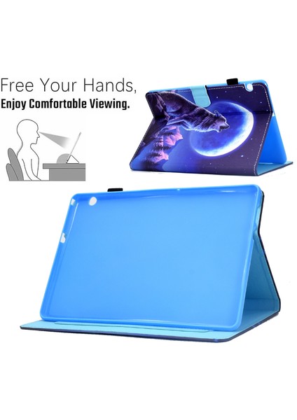 Huawei Mediapad T5 Için Dikiş Tablet Kılıfı (Yurt Dışından)