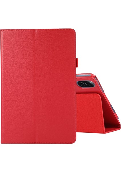 Litchi Doku Deri Kılıf Onur Tablet V7 Pro (Yurt Dışından)