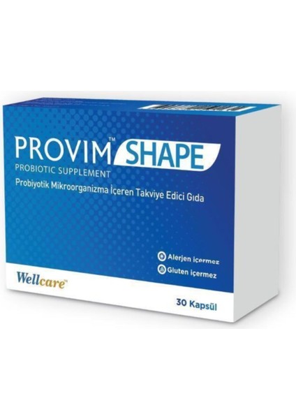 Provim Shape Probiyotik 30 Kapsül
