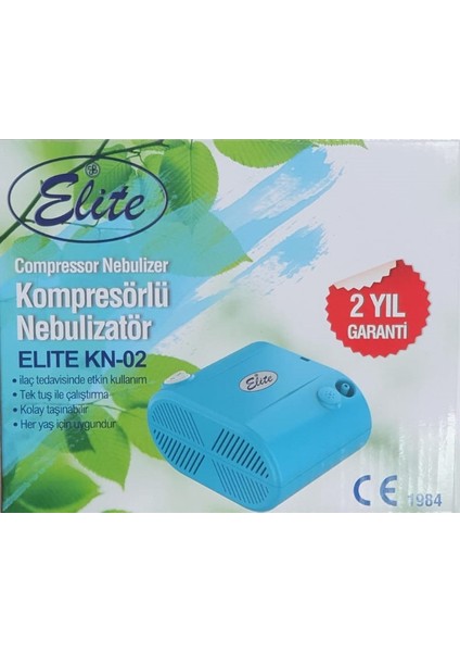 Elite Kn-2 Kompresorlu Nebulizatör