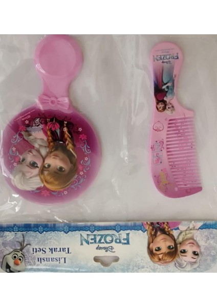 Dısney Lisanslı Frozen Ayna-Tarak Seti