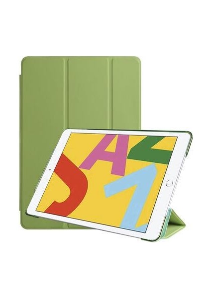 Apple iPad 10.2 2021 (9.nesil) Smart Cover Standlı 1-1 Tablet Kılıf