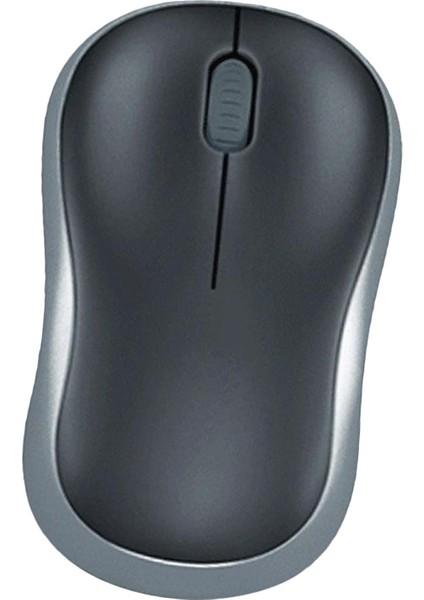 2.4 Ghz Ince Kompakt Kablosuz Fare 1000DPI ve Dizüstü Bilgisayarlar Için USB Alıcısı Siyah (Yurt Dışından)