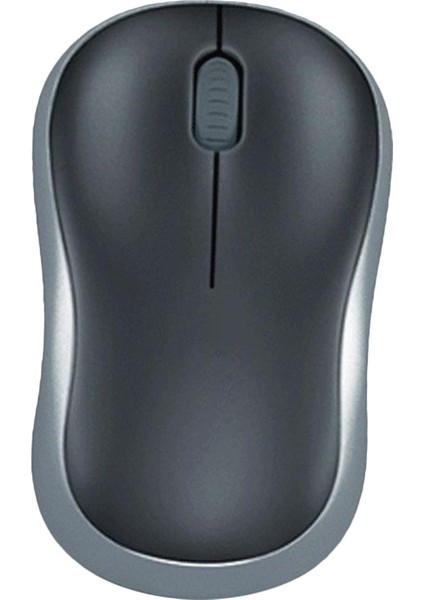 2.4 Ghz Ince Kompakt Kablosuz Fare 1000DPI ve Dizüstü Bilgisayarlar Için USB Alıcısı Siyah (Yurt Dışından)