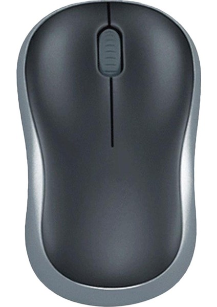 2.4 Ghz Ince Kompakt Kablosuz Fare 1000DPI ve Dizüstü Bilgisayarlar Için USB Alıcısı Siyah (Yurt Dışından)