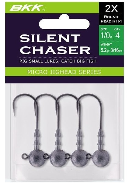 Silent Chaser- Round Head Jighead