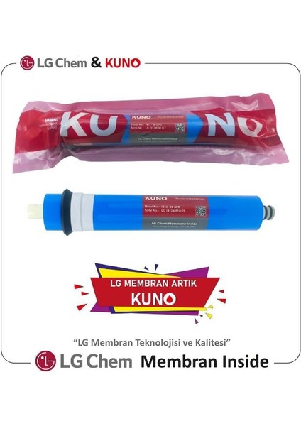 Aquanature Kapalı Kasa Su Arıtma Cihazı 5 Li Inline Filtresi Seti 5 Aşamalı & Kuno Membran fiyatları