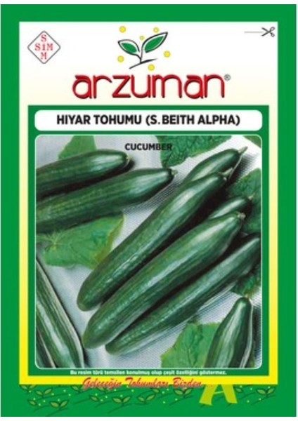 Turuncumega Arzuman Tohum Hıyar (S.beıth Alpha)