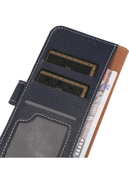 Litchi Doku Telefon Kılıfı Xiaomi Redmi Notu 11 Pro Mavi (Yurt Dışından) fırsatları